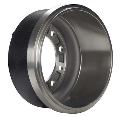 Accuride-Gunite-Silver-Lightweight-Brake-Drum