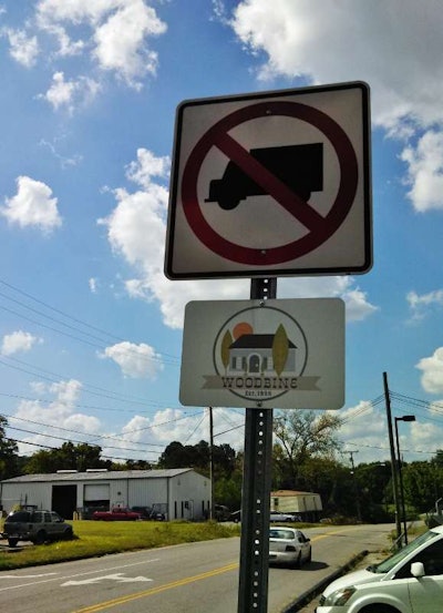 The fuel tanker driver’s accident occurred on a truck-restricted route route.