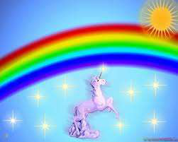 unicorns and rainbows