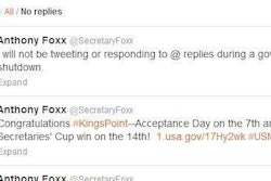 Anthony Foxx tweets