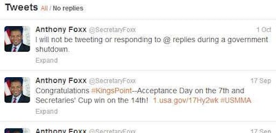 Anthony Foxx tweets