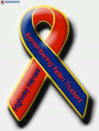 Ribbon for fallen drivers