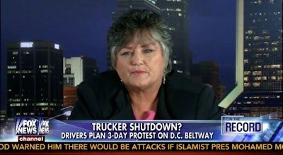 Ride promoter Zeeda Andrews, from her appearance on a Fox News program Tuesday, October 8