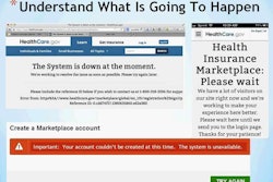 The federal health-insurance exchange still isn’t connected on the back end like it should be to the insurance companies, so no one’s gotten through the entire application process as of earlier this week, said Fred Adams, founder of the HSA for America insurance brokerage/agency. If you’ve tried applying, you may have seen this error message at a certain point in the process.