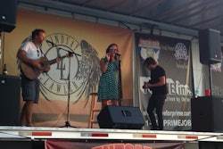 Country artist and Highway Angel spokesperson Lindsay Lawler pictured during the 2013 version of her truck stop tour. Find video from the Tuscaloosa, Ala., performance in the video below this post.