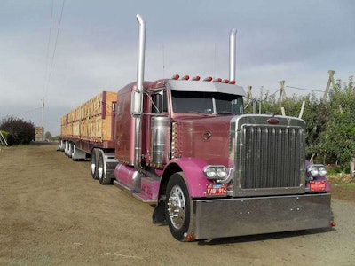 Bobby R. Floyd posted this picture along with: “Keep on Trucking … just thankful that I’m still able.”