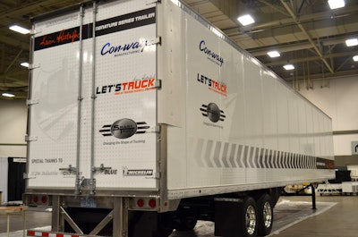 The Signature Series trailer was displayed in August at the Great American Trucking Show in Dallas.