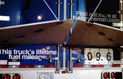 Henry Albert's trailer, rear ed