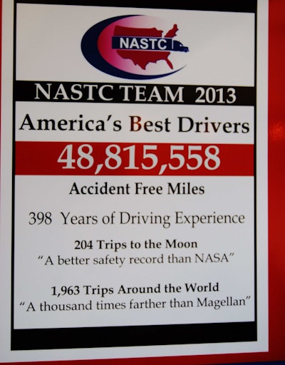 NASTC drivers of the year