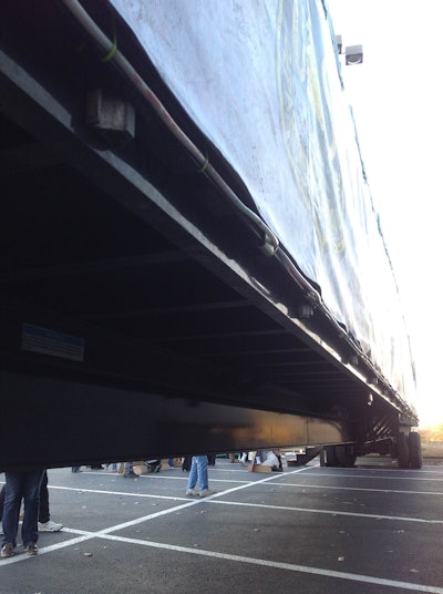 2013 Capitol Christmas tree trailer