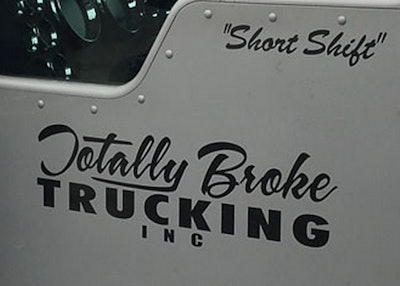 Marlaina-Gayle Betnaza notes this business name might be in jest, “but small businesses go broke all the time, the majority don’t survive two years.”