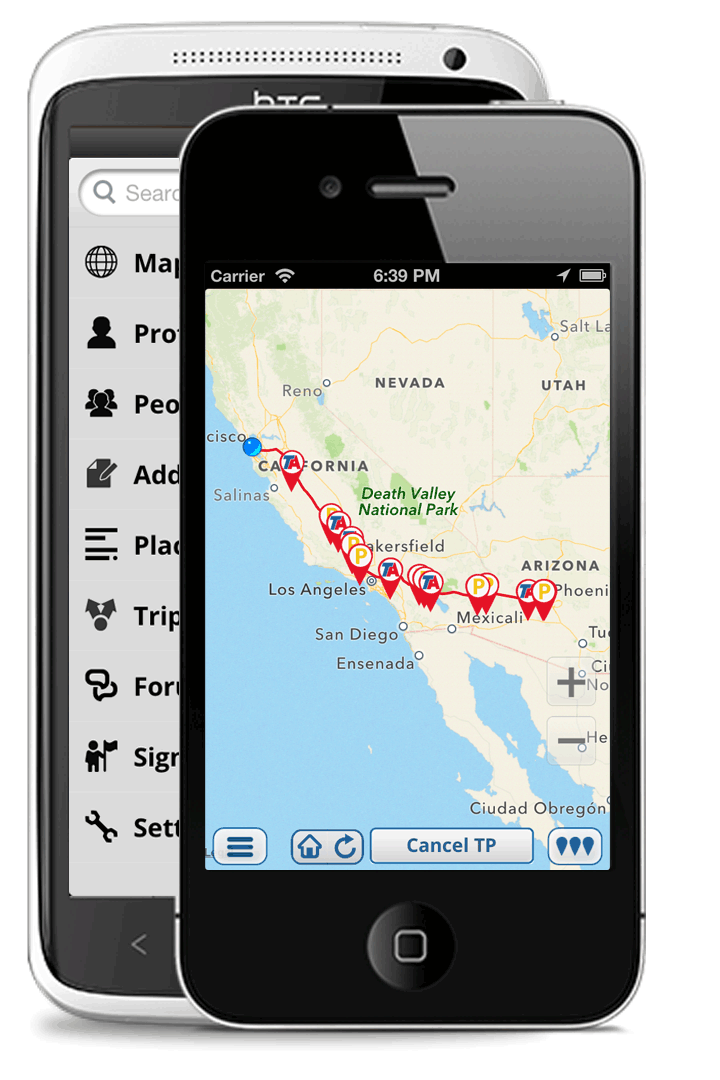 Trucker Path app