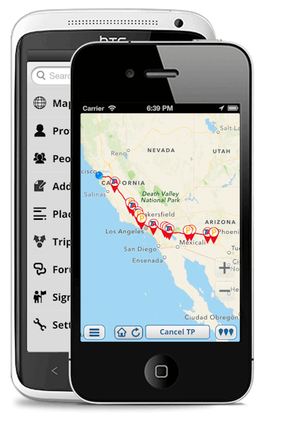 Trucker Path app