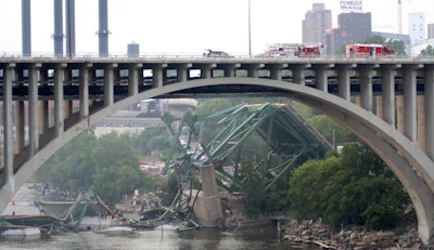 The 2007 collapse of the Minneapolis I-35W bridge effectively muted further discussion of the truck weights back then.