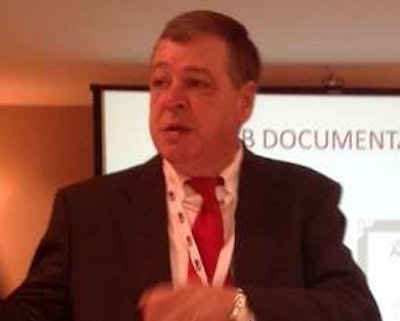 CARB’s enforcement strategy for its emissions regulations is increasingly involving tactics similar to what the FMCSA is doing with its CSA program, putting fear of liability implications into carrier customers. “The supply chain is starting to run scared,” Joe Rajkovacz, pictured, said of CARB’s growing enforcement. “Say a one-truck guy gets popped in California — if he leaves the state and never comes back, CARB’s not going to pursue him. But they’ll go after the shipper, the broker, the dispatcher. Shippers are now asking carriers for CARB compliance certificates…. [CARB is] trying to turn shippers/receivers/brokers into their unwitting enforcement agents.”