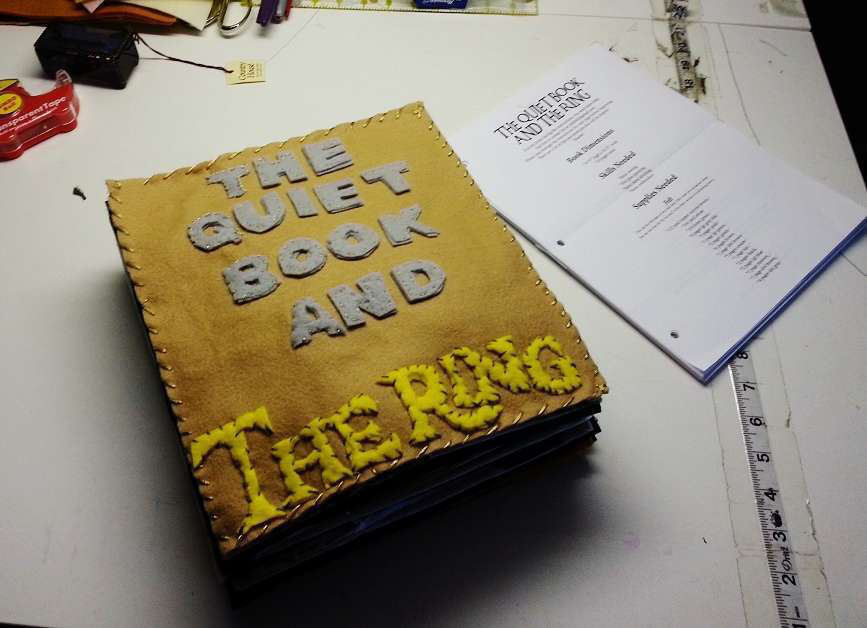 Lord of the Rings quiet book, finished edit