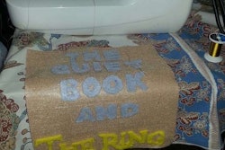 Page one down, nine to go.