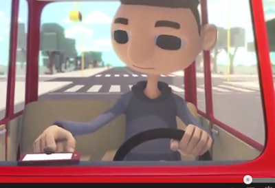 Interaction with a cell phone while driving can produce “inattention blindness.”