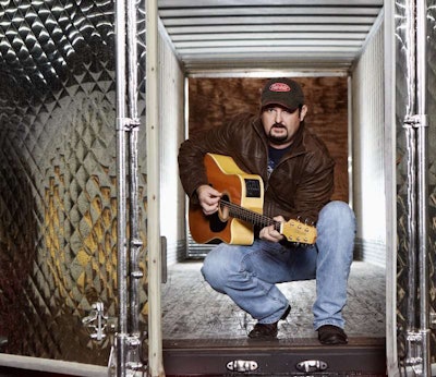 Driver and singer-songwriter Tony Justice will emcee the Trucker Talent Search contest finale, where he’ll also perform.