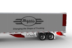 The SmartTrucks UT6-Plus system includes its undertray, a rear air diffusor, two fairings on the back of the truck and a roof fairing.