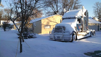 Reader Dan Hible and company have been “just putting up with a slight cold front” at home in Northwestern Minnesota. It was “-26 this morning,” he says.