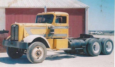 The 1960 Autocar prior to Kraak’s restoration-in-long-progress began.
