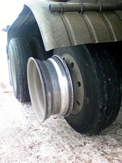 Don Christner lost tire