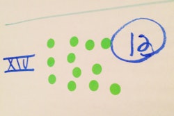 Deliberation within the MCSAC Feb. 11 included a process of voting via green stickers for various recommendations out of a list of a total 38. This one, a provision for FMCSA to move ahead with a rulemaking on sleep apnea in medical certifications, received 12 total votes, landing it within the top six measures. For the top 12 of the recs, read this story.