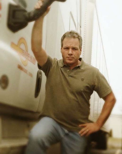 Brad James and truck (515x651)