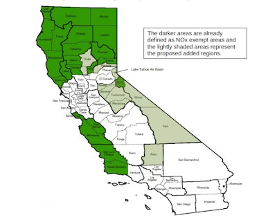 CARB map