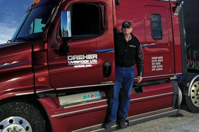 Laurin Dreher, photo by Canadian Cattleman. Click this link to read about Dreher’s career in the CC magazine.