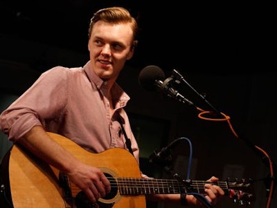 Parker Millsap performs at the Soundcheck studio in New York City.