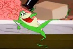 singing frog