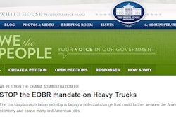 You can read the March 19-launched petition to stop FMCSA’s plans to mandate electronic-logging devices for most interstate truckers via this link.
