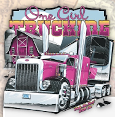 one girl trucking