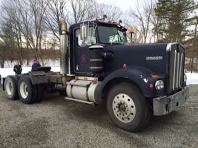 The ’78 Kenworth before the work started