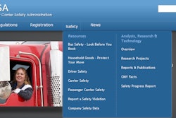 FMCSA 2014 website revision screenshot