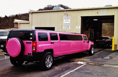 Hummer at the emissions station edit