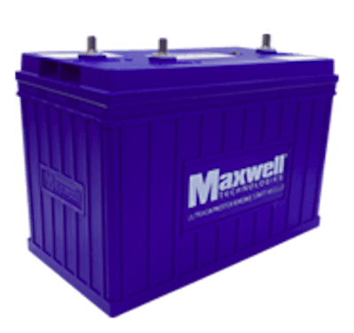 Maxwell Technologies ultra-capacitor