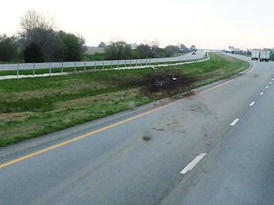 He made a mess of the wire fence.