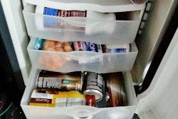 Cab Refrigerator detail