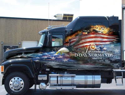 2014 Ride for Freedom truck - Pinnacle AF