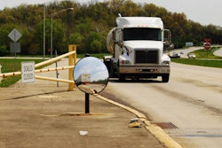 West Harrison, Indiana, weigh station in-bound