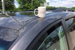 Three in 10 people admit to driving off with a drink or other object on top of their vehicle.