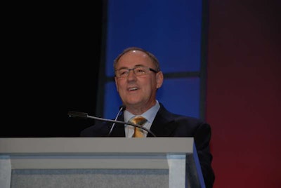 Smith addressed hundreds of TCA members and affiliates when he accepted his award at the group’s annual meeting.