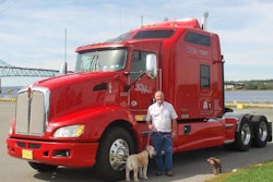 The 2013 Owner-Operator of the Year winner, Terry Smith.