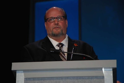 Fielding addressed hundreds of TCA members and affiliates when he accepted his award at the group’s annual meeting.