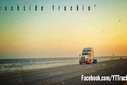 On a “vacation from hell” in Galveston, Texas, “I saw this truck parked at the beach,” notes the YTTrucking Facebook page administrator, “and thought to myself, ‘this is what it’s all about.’ Being able to drive and deliver to coastal locations and take 10 hours to check out the beach is the best.”