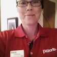 Dawnmarie Akers is just one of the smiling faces ready to assist you at the Brooklyn, Iowa, Pilot. “I love my job. I love meeting new people. Seeing old friends. Some of them may not be nice. But I try.”