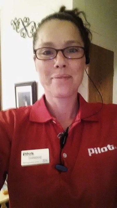 Dawnmarie Akers is just one of the smiling faces ready to assist you at the Brooklyn, Iowa, Pilot. “I love my job. I love meeting new people. Seeing old friends. Some of them may not be nice. But I try.”